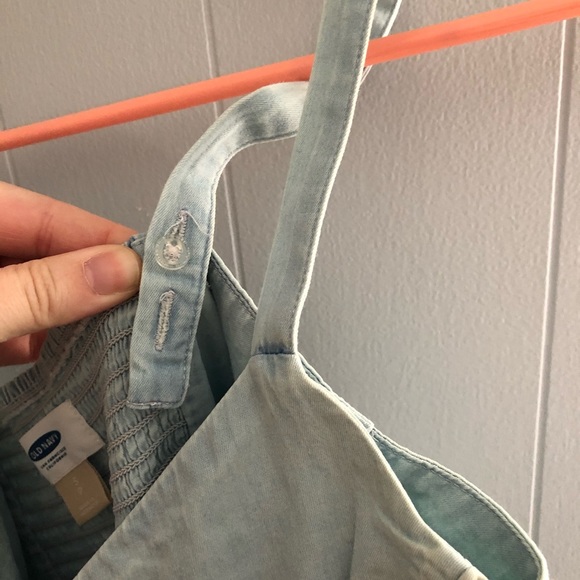 Button front chambray dress - Picture 4 of 4